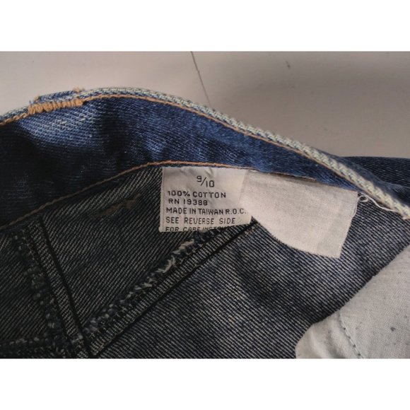 Vintage Brittania Denim Jean Skirt Sz 9/10 (28x28) - Picture 3 of 4